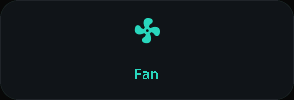 Fan card, 2 columns by 1 rows