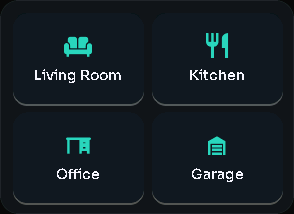 Shortcuts card, 2 columns by 2 rows