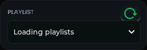 Spotify playlists card, 2 columns by 1 rows
