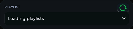 Spotify playlists card, 3 columns by 1 rows