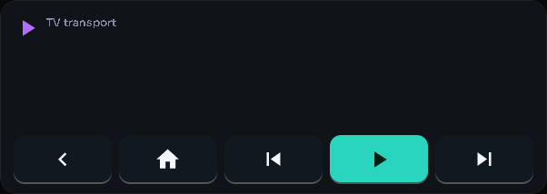 TV transport card, 4 columns by 2 rows