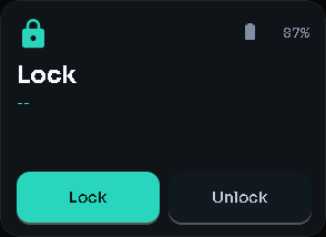 Door lock card