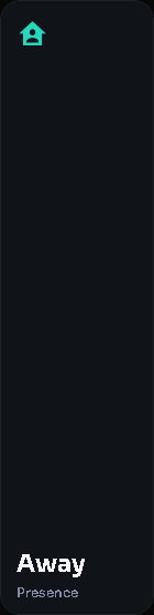 Presence card, 1 columns by 5 rows